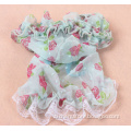 Pet Clothes - Blue Floral Skirt Dog Clothes